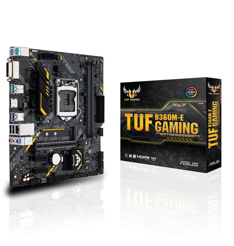 Asus Tuf B360m E Gaming Lga 1151 B360 Micro Atx Motherboard Novatech