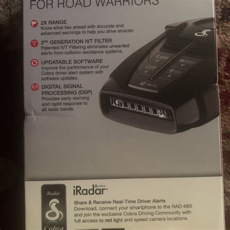 Cobra Rad 480i Connected Radar And Laser Detector For Sale In Cypress Tx