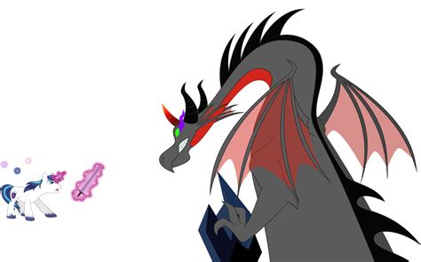 Dragon King Sombra Shining Armor And Sleeping Beauty Drawn By Kaylathehedgehog Bronibooru