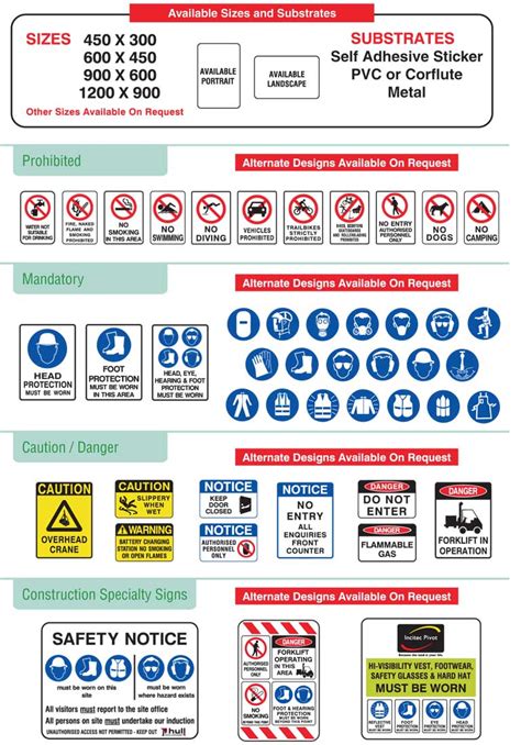 Safety Signs Traffic Control Supplies