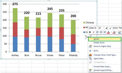 Excel Stacked Bar Chart Multiple Series