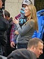 Anna Torv holding a crew members baby----Awww