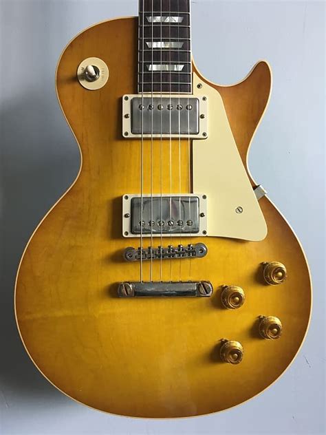 Gibson Custom Shop 1958 Les Paul Standard Reissue Lemon Burst Vos 81282