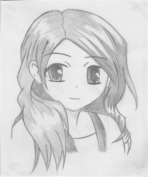 35 Trends For Pencil Easy Anime Girl Drawings For Beginners Angelika