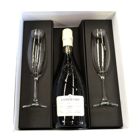 Wine, champagne or beer glass gift boxes. Wine Presentation Gift Box - Champagne & 2 Flutes - Duncan ...