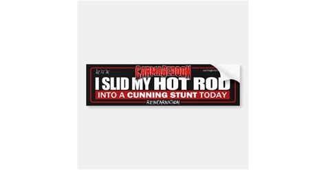 Hot Rod Bumper Sticker Zazzle