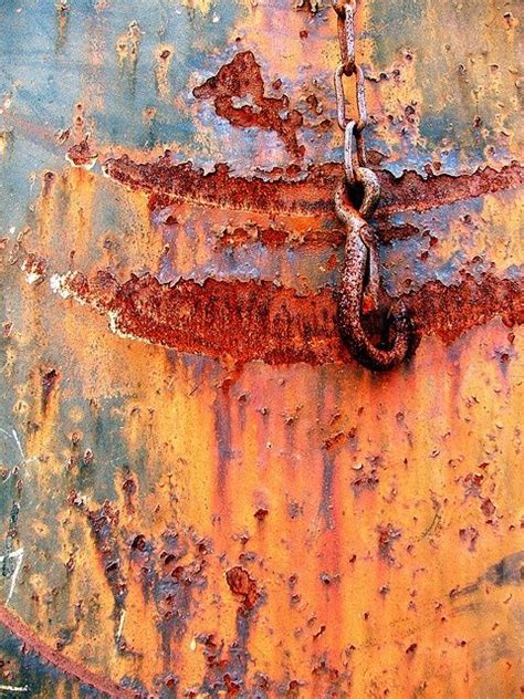 Creative Art And Artworks Rust Paint Peeling Paint Rusty Metal