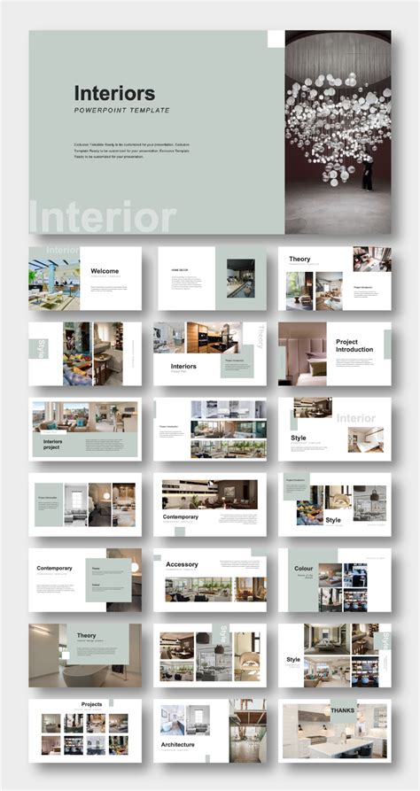 Creative Contemporary Interior Design Template Original And High
