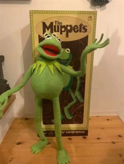 Master Replicas The Muppets Kermit The Frog Photo Puppet Replica W