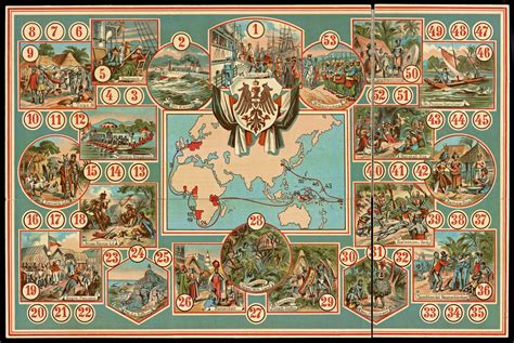 Sna berichtet am dienstag, dem 15. 19th-Century Board Game Offers a Tour of the German ...