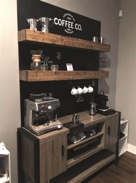 25 Gorgeous Coffee Station Ideas To Help Inspire You To Design Your Own The Organization Unicorn