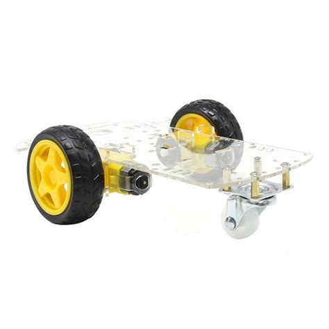 2wd Smart Robot Car Chassis Kit With Dc Motor Set For Arduino