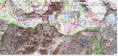 Cartes Ign Pour Randonner Sur Le Gr20