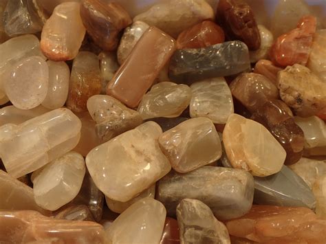 Moonstone Minerals Crystals And Gemstones Polished Carved Tumbled
