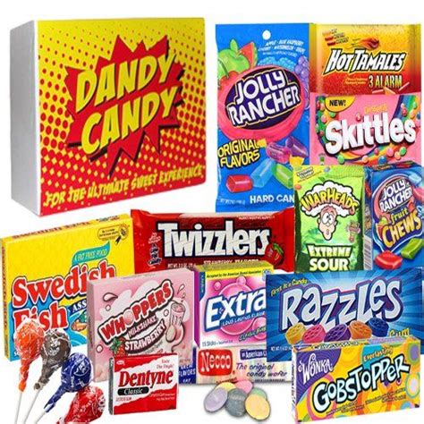 Dandy Candy American Sweets And Candy T Hamper Amazons Most