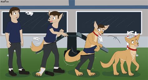 Dog Day Transformation Sequence By Alsoflick Fur Affinity Dot Net