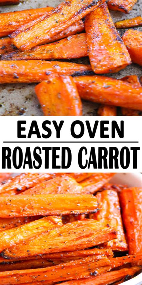 Easy Oven Roasted Carrots