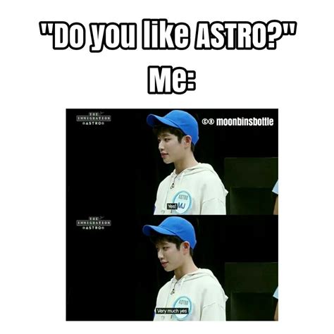 Astro Memes ¦ ©® To Me My Instagram Account Moonbinsbottle Eunwoo