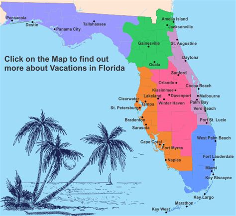 Use Our Interactive Map To Get Your Florida Vacation Started