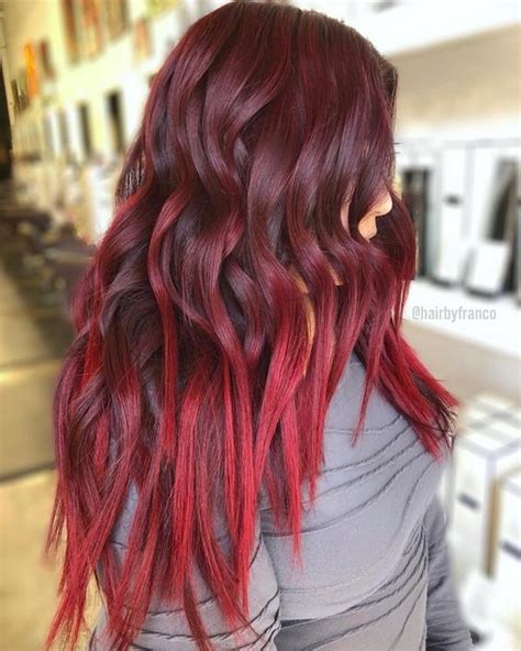 See Why Cranberry Hair Is The Hottest Trend This Season