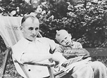 SS officer Adolf Eichmann with his son Horst in Prague, circa 1942 ...