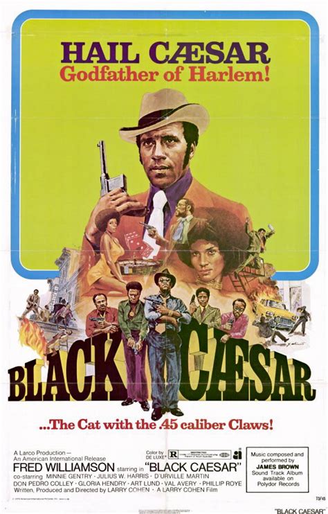 Every 70s Movie Black Caesar 1973 And Hell Up In Harlem 1973