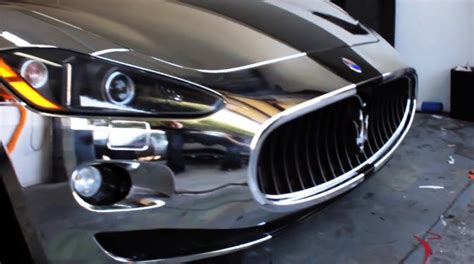 Maserati Granturismo Wrapped In Chrome Photo Gallery Autoevolution