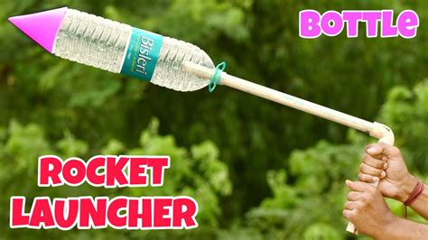 Homemade Powerful Bottle Rocket Launcher Simple Bottle Rocket Youtube