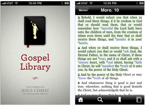 Gospel Library Iphone Application Lds365 Resources From The Church