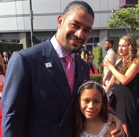 Leati joseph joe anoa'i (born may 25, 1985 in pensacola, florida) better known by his ring name roman reigns is a professional wrestler in the wwe. More pics of Roman and Jojo💗😁 | Roman reigns family, Roman ...