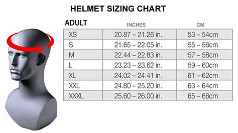 How To Measure Head For Helmet Size