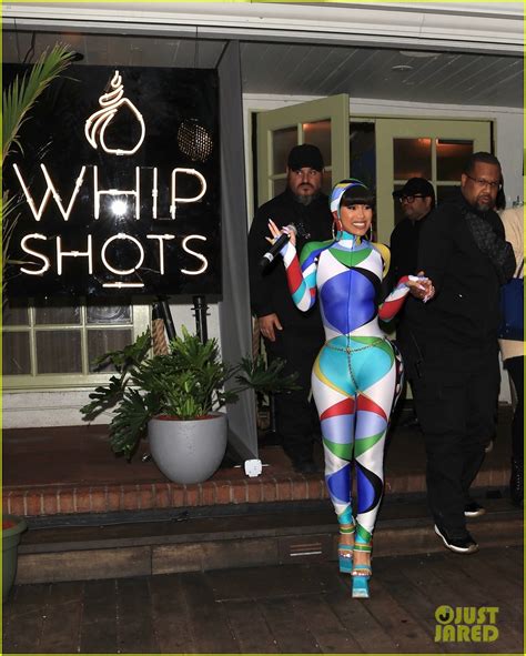 Cardi B Shows Off Her Curves In Vibrant Figure Hugging Bodysuit At