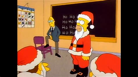 School Of Santa Claus The Simpsons Find Santas Little Helper Youtube