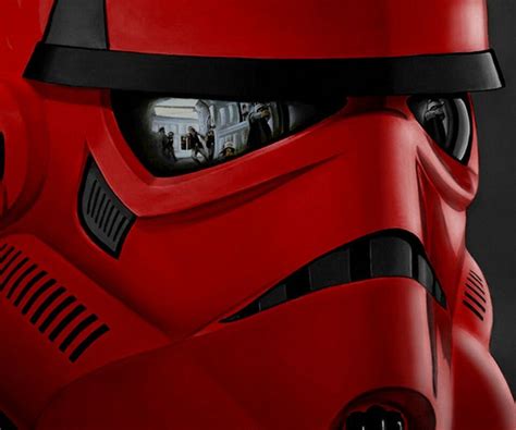 Red Storm Trooper Star Wars Artwork Star Wars Fan Art Trooper Empire