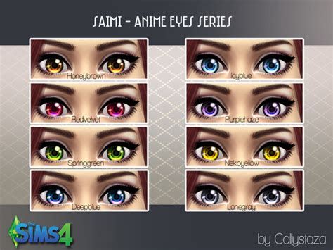 The Sims Resource Saimi Anime Eyes Series