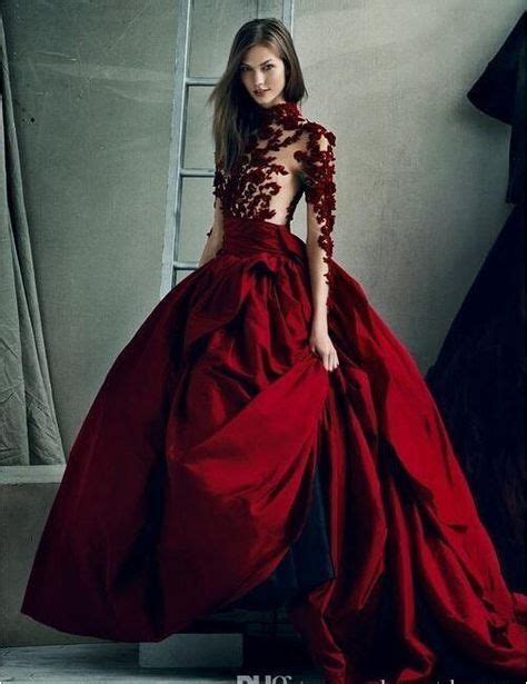 Maroon Wedding Dress Weddingdress Red Wedding Dresses