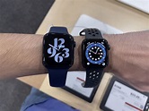 Which one looks better on my wrist? 44mm (left) or 40mm (right). : r ...