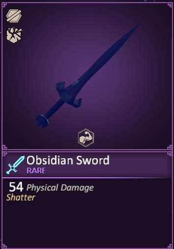Obsidian Sword Official For The King Wiki