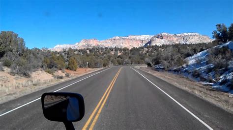 Us Highway 89 South From Glendale Utah To Kanab Utah Youtube