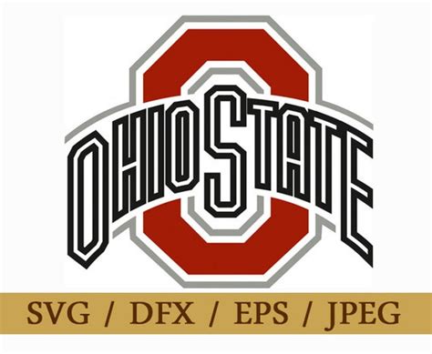 Ohio State Buckeyes Logo Svg Eps Dxf Jpeg Format Vector Design