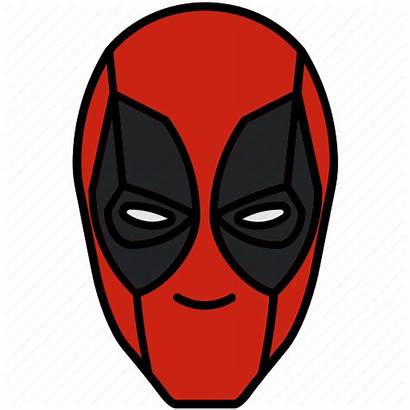 Deadpool Icon Mask Marvel Mercenary Head Icons