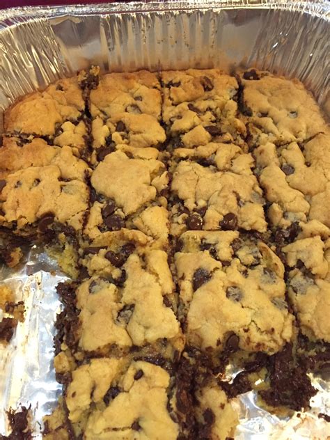 Tell us in the comments below. Lazy Chocolate Chip Cookie Bars