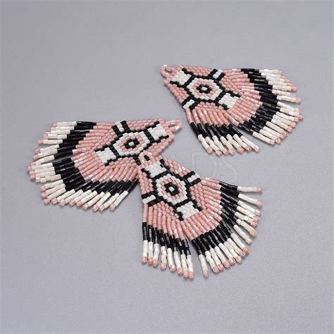 Handmade Japanese Seed Beads Tassels Pendants