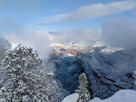 White Christmas At The Grand Canyon Nationalpark