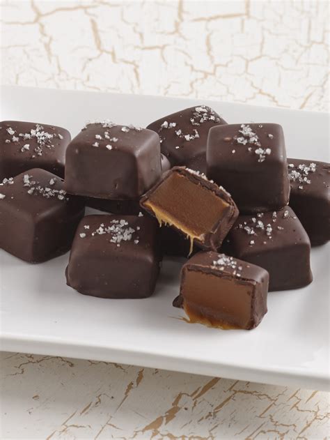 Chocolate Sea Salt Caramels Handmade Ts Chocolate Storybook