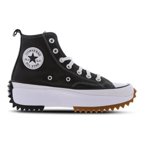 Converse Run Star Hike Platform Foundational Leather Black