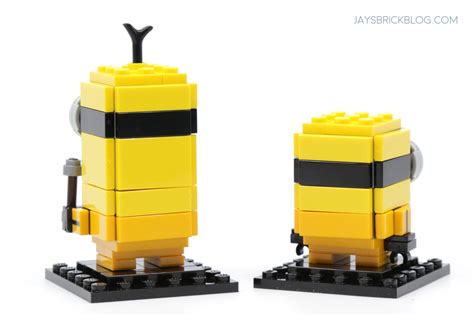 Review Lego Minions Rise Of Gru Brickheadz 40420 40421 Jays