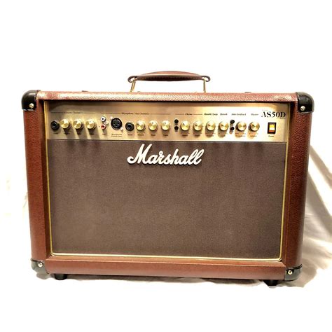 Used Marshall As50d 50w 2x8 Acoustic Guitar Combo Amp Guitar Center