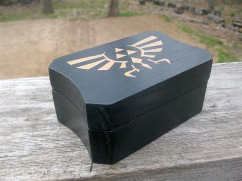 Zelda Royalhylian Crest Lined Wooden Box This Could Be Pinned As