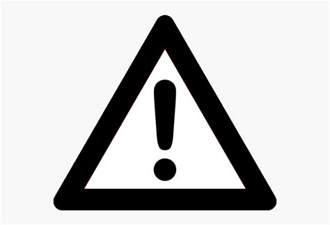 Exclamation Mark Png Warning Triangle Icon Free Transparent Clipart